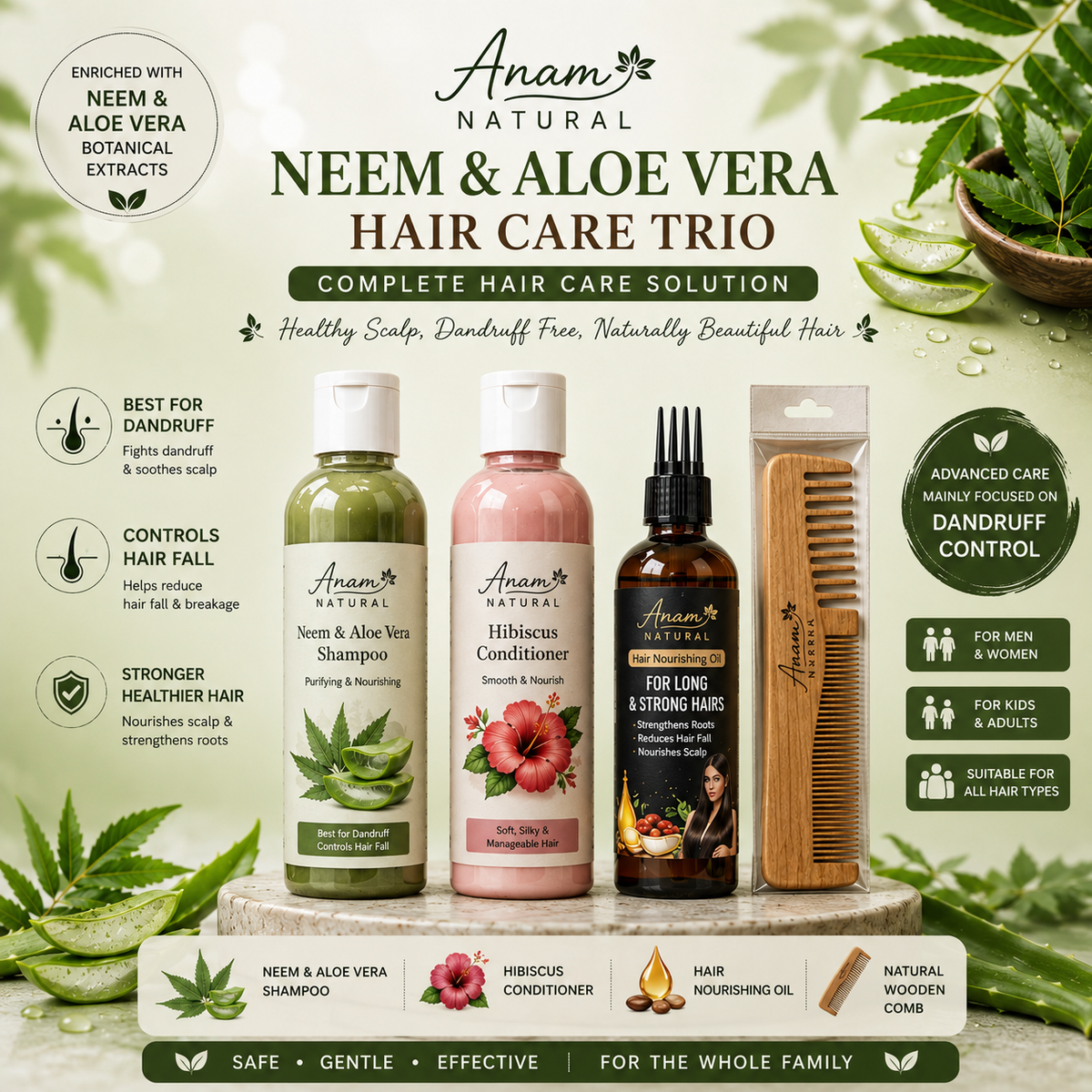 Neem Aloevera Trio