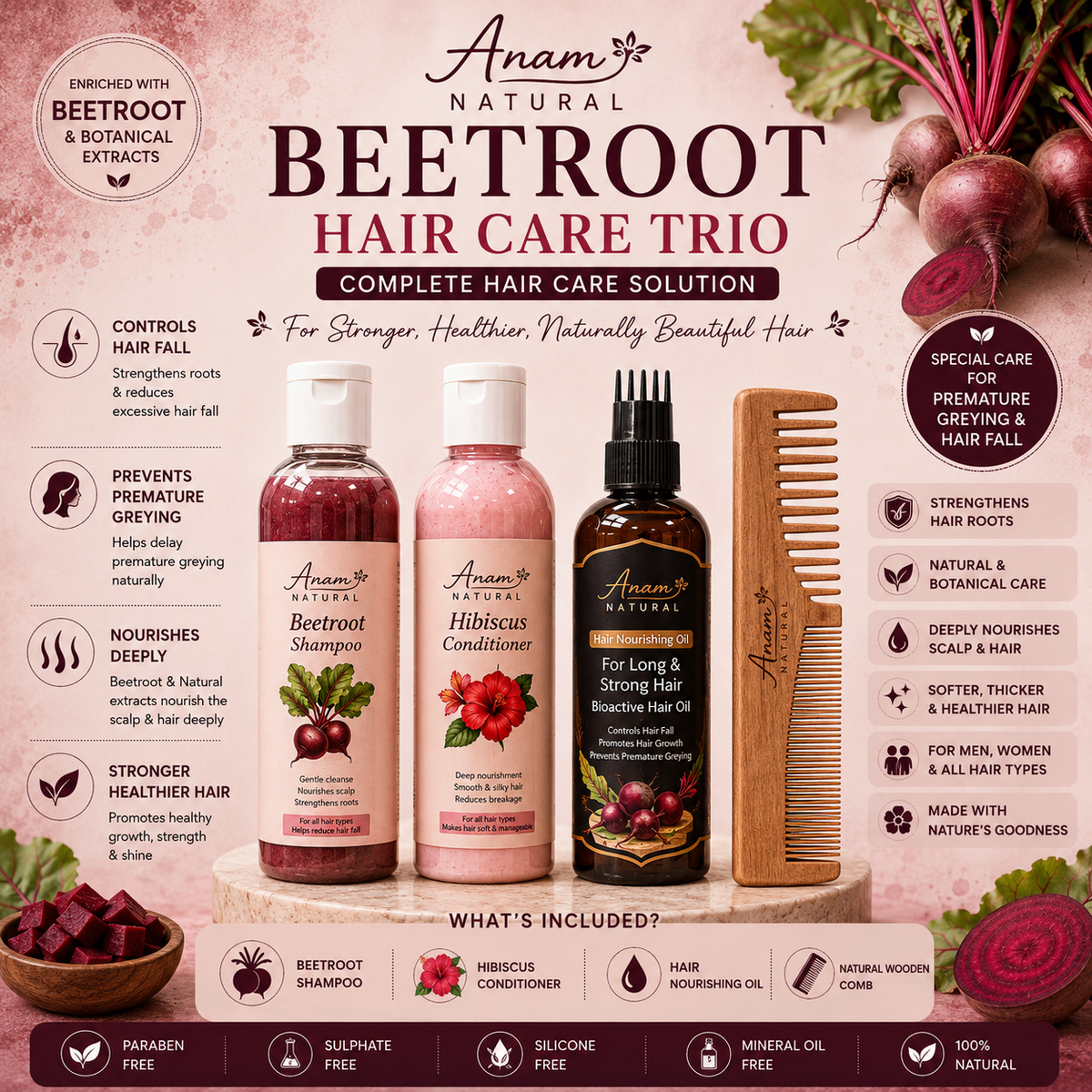 Beet root Trio