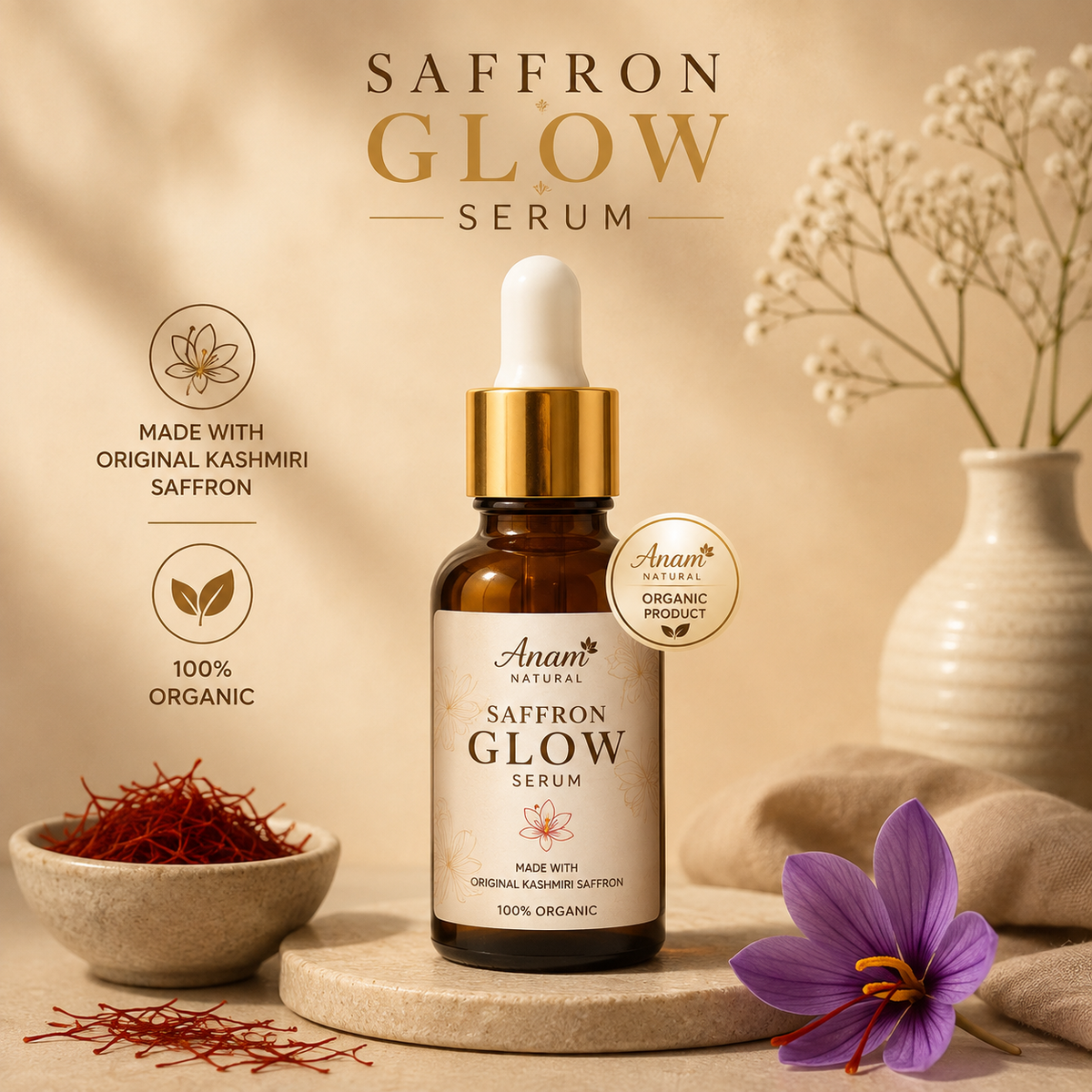 Saffron Glow Serum 15ml