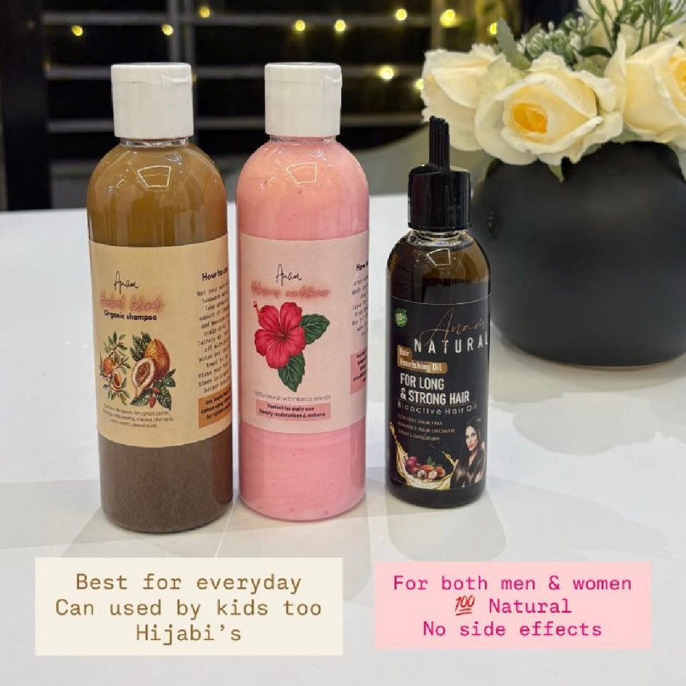 Amla Reetha Shikakai Herbal Trio