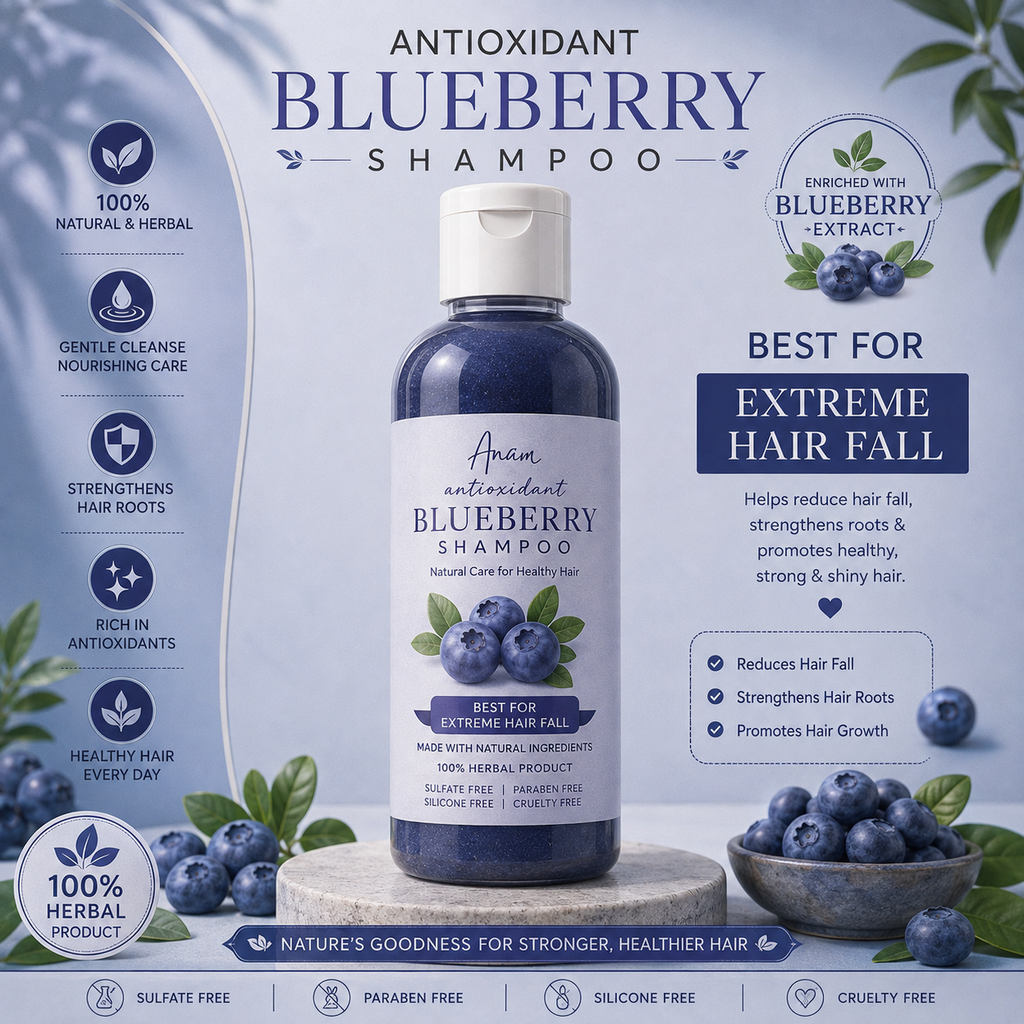 Antioxidant Blueberry Shampoo